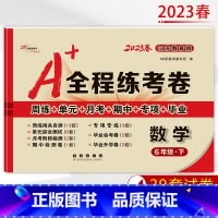 [正版]2023春 A+全程练考卷六年级数学下册江苏教育版JS a+全程练考卷小学6年级数学下苏教版同步练习周练单元月考