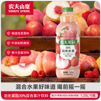 农夫山泉农夫果园30%桃苹果芭乐1*6*1.25L纸箱装