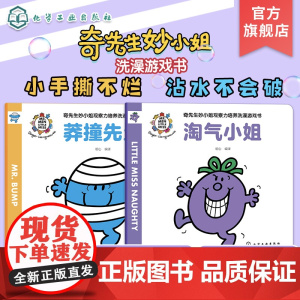 奇先生妙小姐观察力培养洗澡游戏书 全2册 莽撞先生 淘气小姐 英国经典儿童读物 中英双语 图画捉迷藏 儿童亲子启蒙阅读游