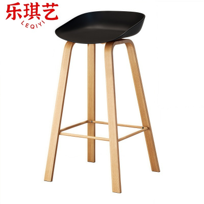 乐琪艺 高脚凳 黑色 48*48*85cm 把