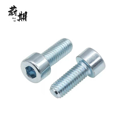 蔚期 GB70.1蓝白锌内六角圆柱头螺钉 M10*100 个