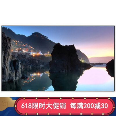 经科JK画框投影幕布窄边框HB-W2高分子高增益复合幕106寸16:10