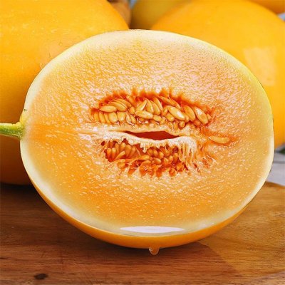 [西沛生鲜]新鲜黄河蜜瓜 净重8斤 2-4个