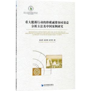 正版新书]重大能源行动的降碳减排协同效益分析方法及中国案例研