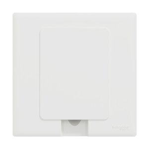 施耐德电气 开关插座86型嵌入式插座 冰箱空调内嵌隐藏式插座 白色/金色/灰色10A五孔