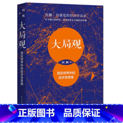 [正版] 大局观:真实世界中的经济学思维 何帆著 经济学家何帆写给普通人的经济学导读 管理学的理论常识思维方式逻罗
