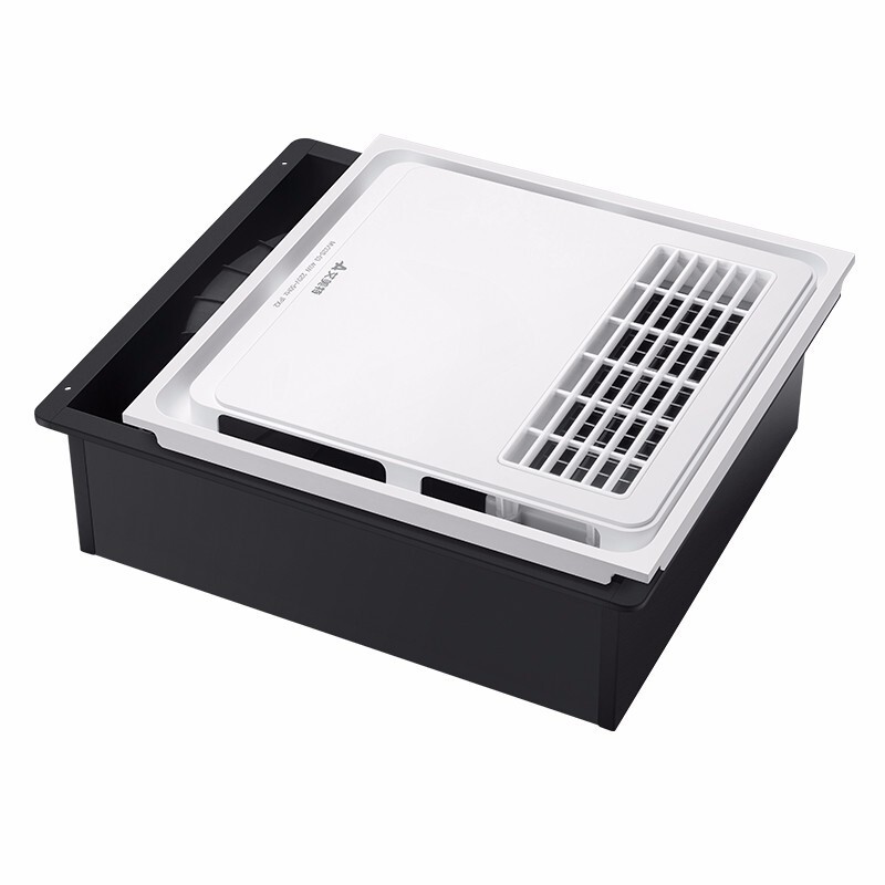 普通开关版 艾美特凉霸厨房集成吊顶冷风扇吸顶式冷风机嵌入式夏季