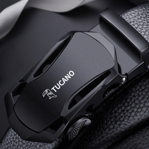 啄木鸟皮带男士2025新款真皮自动扣商务休闲年轻人牛皮裤腰带男款