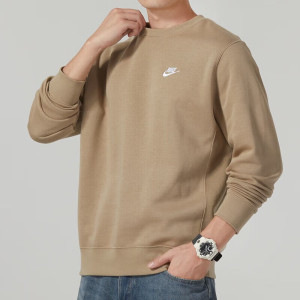 耐克(NIKE)男装新款运动服上衣加厚保暖圆领卫衣套头衫BV2663-010 ZP
