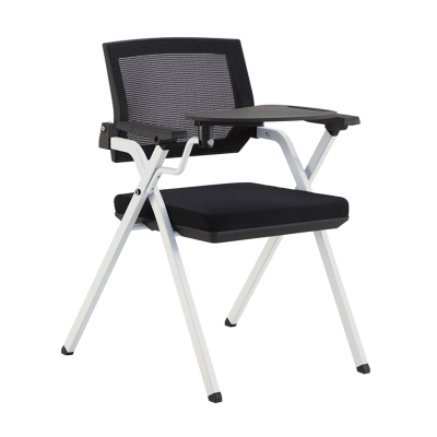 臻远 ZY-7538 折叠培训椅办公会议椅电脑椅 含写字板