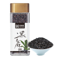 蒲臻善黑芝麻做芝麻糊香脆可口颗粒饱满香味浓郁罐装340g