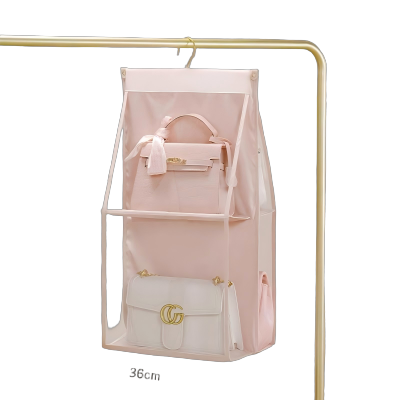 美好佳诗 收纳神器衣柜宿舍放包包置物架悬挂家用双面挂包 个