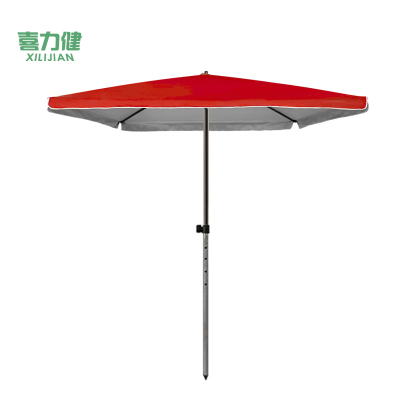 喜力健 户外四角遮阳伞 红S-2.2*1.8M 把