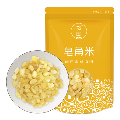 八荒皂角米100g色泽微黄可搭配桃胶雪燕