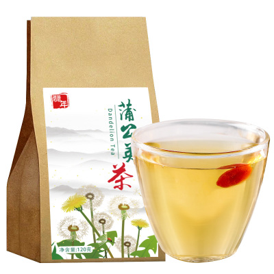 翡年冲饮蒲公英茶120g原味型花草茶30小茶包独代分装干净卫生健康茶饮120g