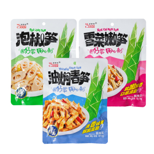 富春龙即食笋200g*3袋装 混合口味 脆爽可口