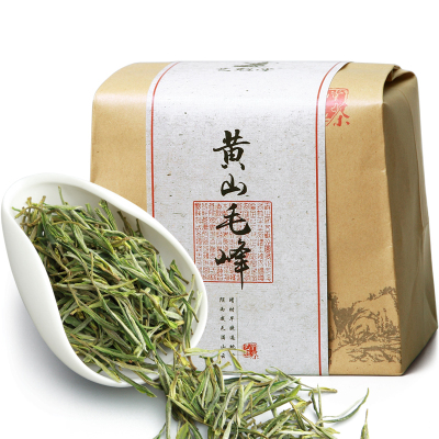 艺魁堂茶叶2021新茶正宗明后特级黄山毛峰250g散装安徽原产绿茶