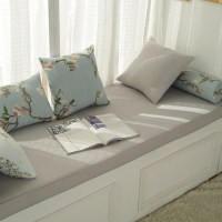 家柏饰(CORATED)高密度海绵飘窗垫窗台垫定做沙发垫北欧阳台垫榻榻米可机卡座 15号色 5cm飘窗垫