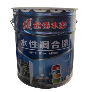 金鱼 中黄水性调和漆 20kg/桶