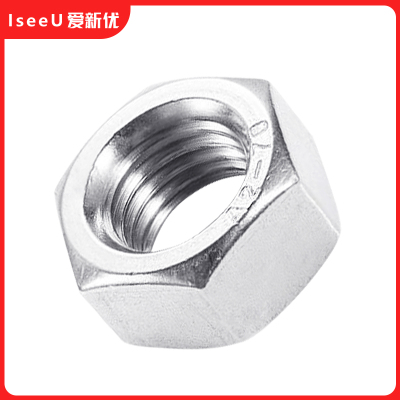 爱新优螺帽 不锈钢六角螺母A2-70 304# M10(个)