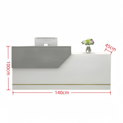 悦兴诚接待桌140*45*100cm张