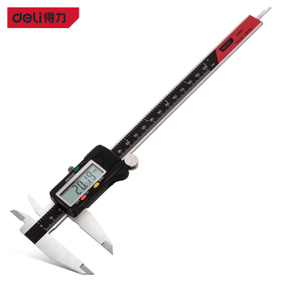 得力(deli) 高精度专业级电子数显游标卡尺0-200mm 数显卡尺 DL3945 单位/把