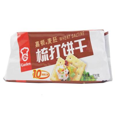 嘉顿梳打饼干麦胚味230g休闲零食品点心新年年货送礼佳品