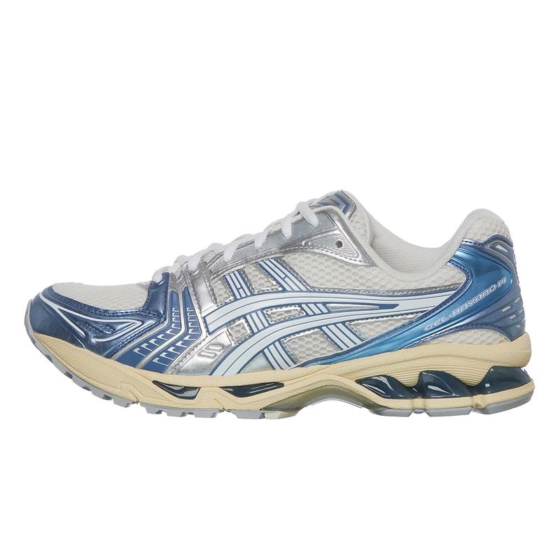 亚瑟士(ASICS)女士跑步鞋透气缓震支持运动鞋CreamDenimBlue