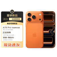 Apple iPhone17 Pro Max 双卡双待全网通 苹果手机17promax 美版合约机 星宇橙色 256GB