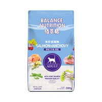 麦富迪佰萃猫粮 英短美短布偶折耳全通用天然粮三文鱼味添加蛋黄 佰萃(鳀鱼)成猫粮试吃装 500g