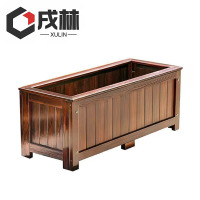 戌林 木质花箱100*30*40cm/个