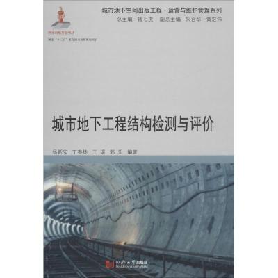 城市地下工程结构检测与评价 杨新安同济大学出版社 9787560880839