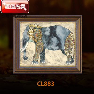 。不带钟欧式遮挡箱装饰画风格上翻式遮盖电闸盒有框单幅挂画CL88380*60（内径画芯70*50)9mm薄板