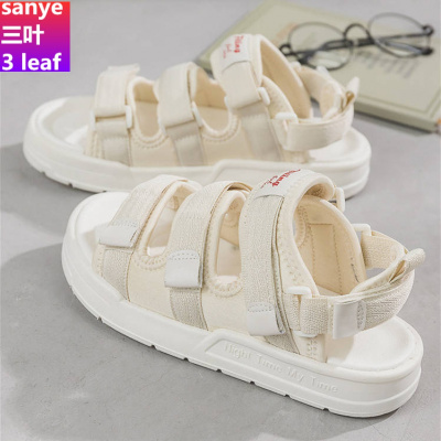 厂家直發-原宿运动凉鞋女夏平底学生百搭2021新款网红韩版chic仙女风沙滩鞋迈诗蒙