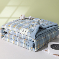 天山柔 150*200cm/180*200cm/ 200*230cm 纯棉薄款格子 夏被 (计价单位:床)