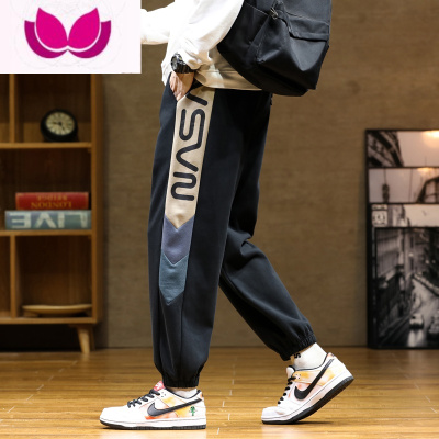 七斓运动裤青少年大童男孩潮流帅气长裤子初中高中学生休闲卫裤