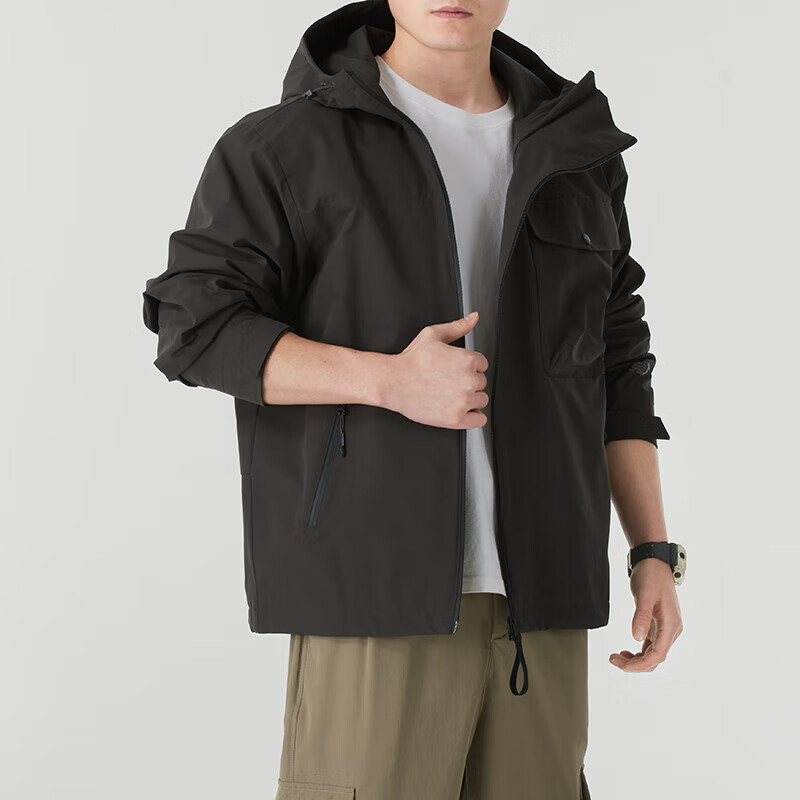 NEW BALANCE男装新款运动服户外防风夹克时尚潮流舒适休闲梭织外套