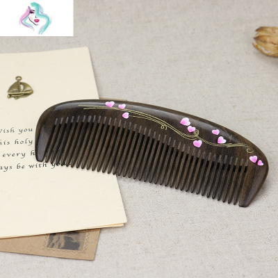 生日情人节木梳子礼盒送女友送女生实用送老婆手工定制你那么美有柄