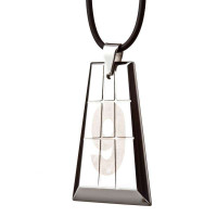 梦克拉 Mkela 钨金吊坠 9号金诀 磨不花 镜面抛光 质感出众