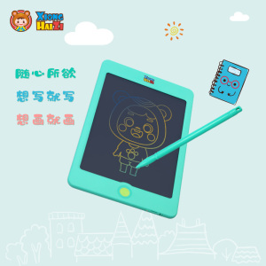 熊孩子液晶手写板10吋彩色儿童画板练字绘画手写涂鸦板可插卡书写