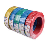 德力西 BVR1.5平方单芯铜线国标铜芯软线 绿色(火线)BVR 1.5 100m