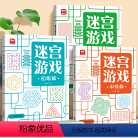 迷宫游戏训练书 [正版]迷宫游戏训练书 全套3册 初级中级高级篇专注力训练迷宫书6岁以上让孩子开动脑筋的书大冒险儿童趣味