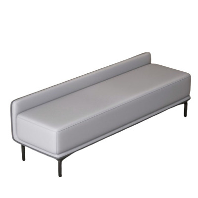 芙瑞塔长凳150*40*55cm浅灰个