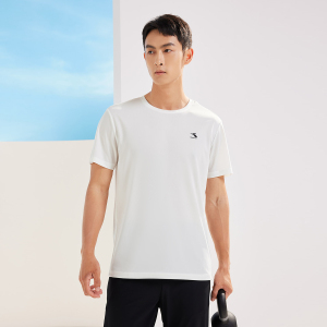 361°运动t恤男夏季新款速干上衣宽松跑步服男士圆领透气短袖652324112V