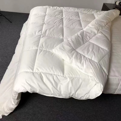 历途科技 纯棉白色四季羽绒被 150*200CM 条