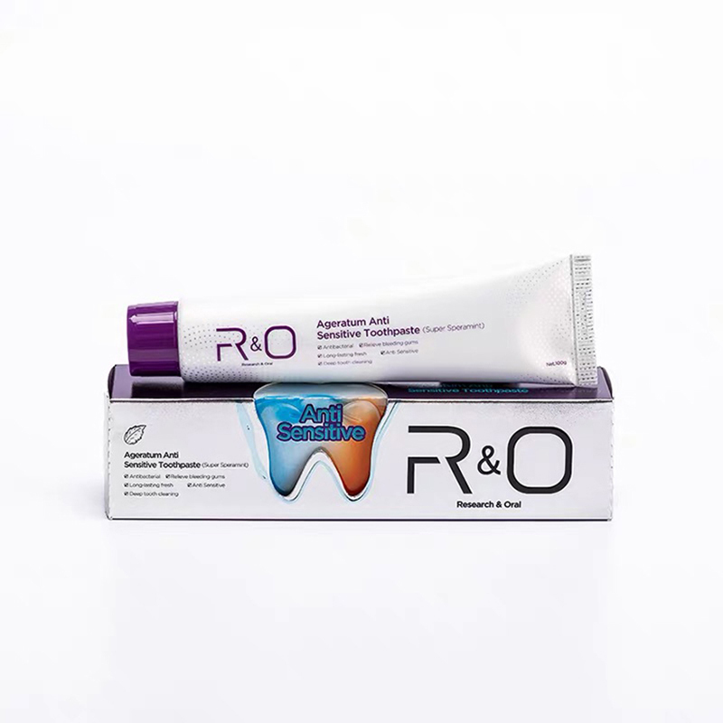 R&O®清爽薄荷牙膏抗敏修护固齿去口臭美国100g*1支