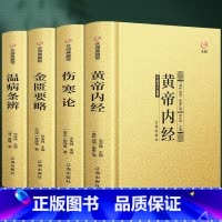 [正版]精装 中医四大名著全套4册 中医基础理论养生书籍大全 黄帝内经伤寒论张仲景金匮要略讲义温病条辨原版原文全译注