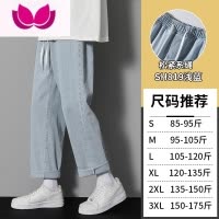 七斓复古牛仔裤男款直筒宽松潮牌阔腿美式高街夏季休闲长裤子男