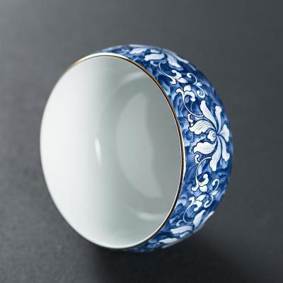 家柏饰(CORATED)青花茶洗家用功夫洗茶碗大号陶瓷水盂复古杯洗收纳盘20002Z