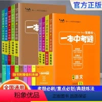 [三本套装]语文数学英语 初中通用 [正版]2024新版一本中考题七八九年级语文英语物理化学地理历史政治生物全国通用版中